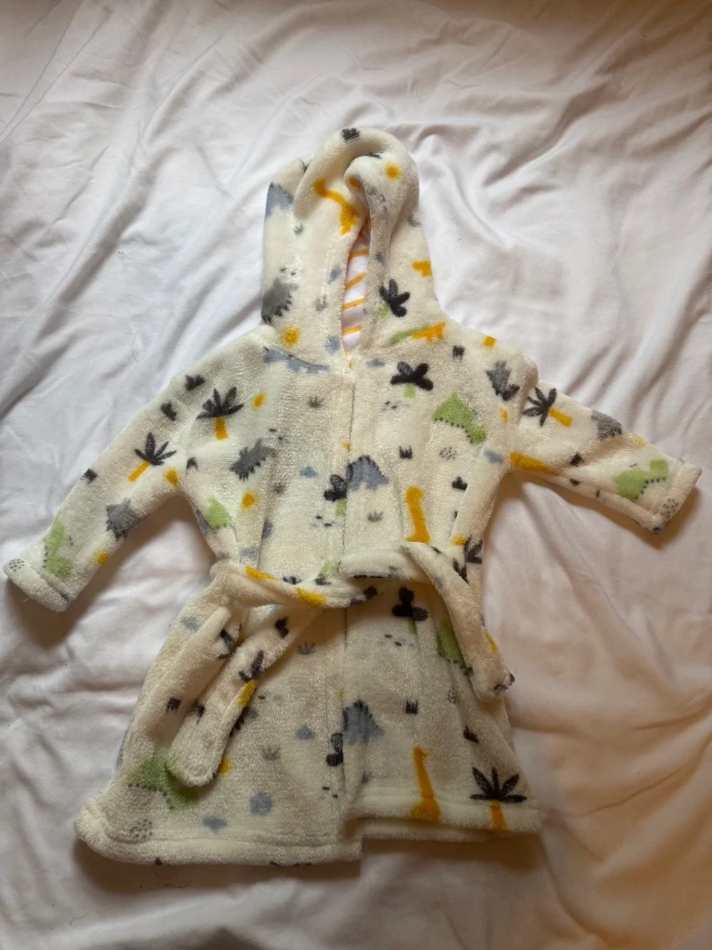Toddler Dino Robe 0-6m